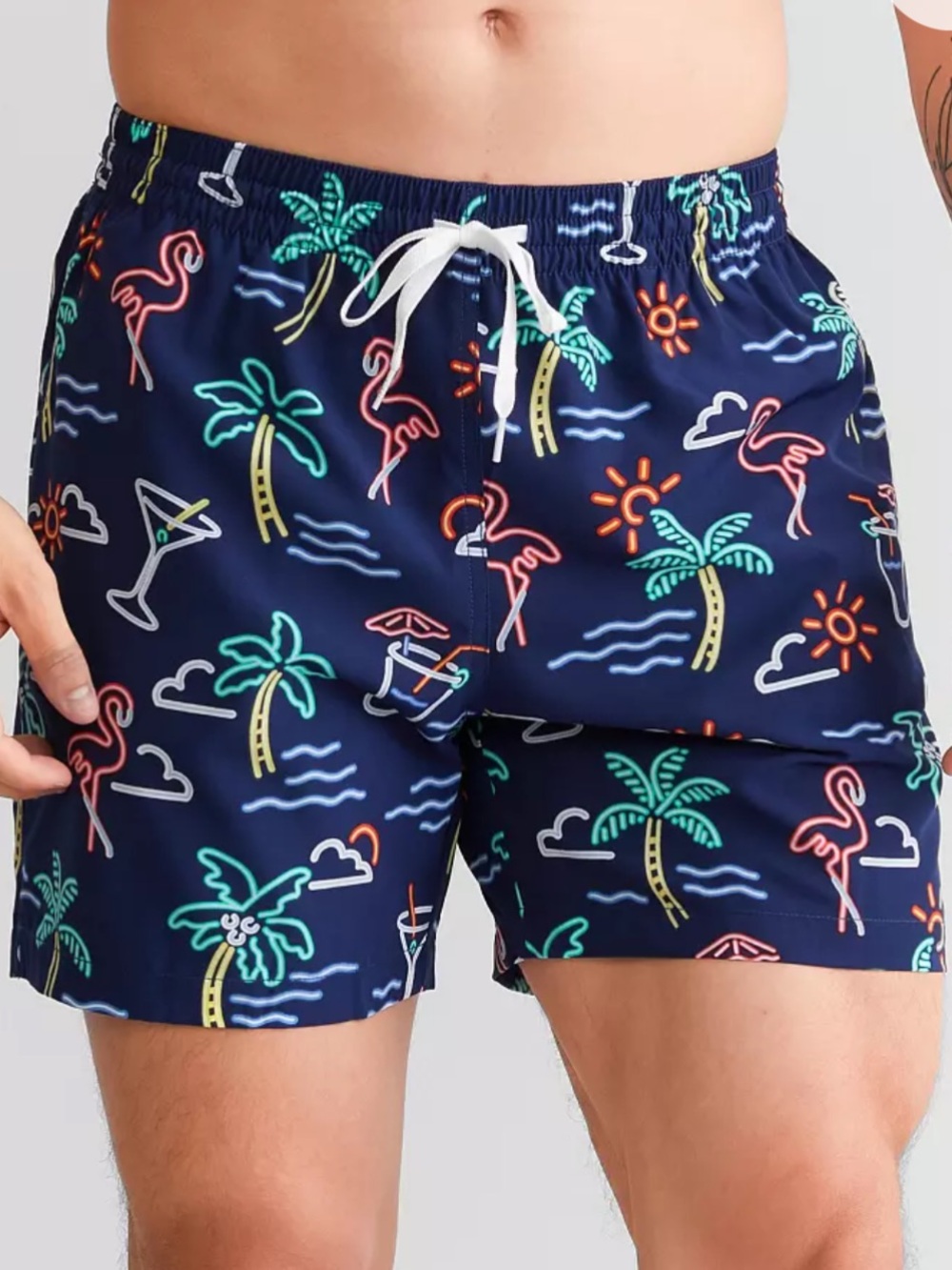 Chubbies - The Neon Lights Stretch Swim Trunks